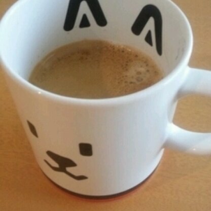 塩コーヒー大好きです(^-^)
今日は目覚めの一杯にいただきました☆